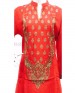 Rose Red Designer Kurti - 021